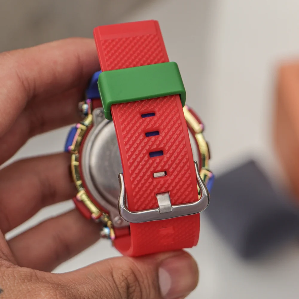 💥SOLD💥ANALOG-DIGITAL CASIO G-SHOCK 5553-GM-110G RAUNBOW SERIES - Picture 3 of 6